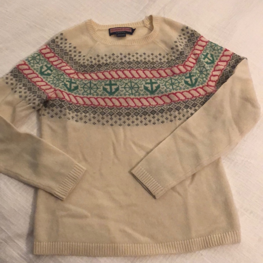 Vineyard Vines Anchor Fair Isle Sweater